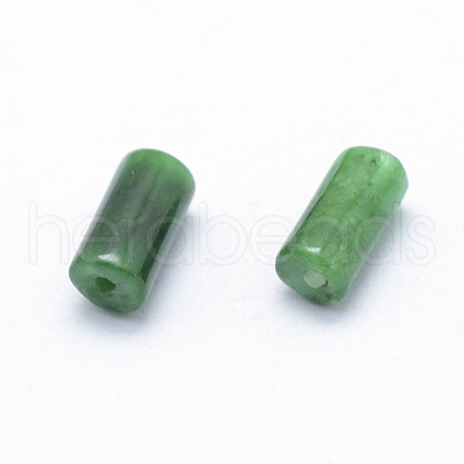 Natural Myanmar Jade/Burmese Jade Beads X-G-E407-24-1
