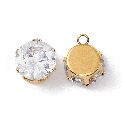 304 Stainless Steel Pendants STAS-P310-18G-1
