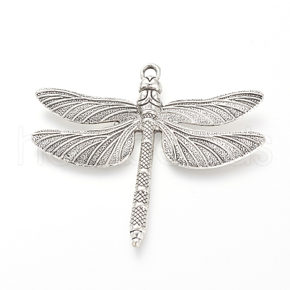Tibetan Style Alloy Big Pendants X-TIBE-S302-01AS-NR-1