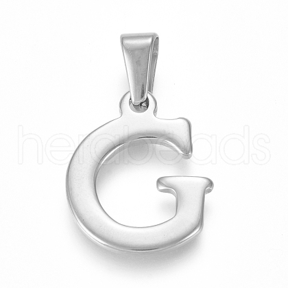 Non-Tarnish 304 Stainless Steel Pendants STAS-F106-95P-G-01-1