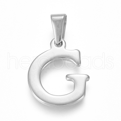 304 Stainless Steel Pendants STAS-F106-95P-G-01-1