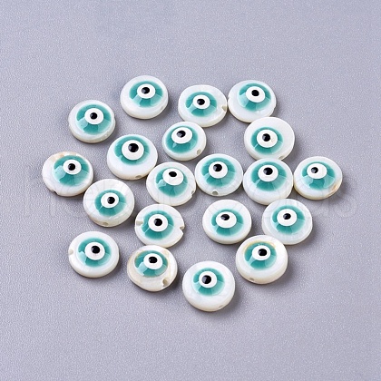 Natural Freshwater Shell Beads X-SHEL-T009-05B-1