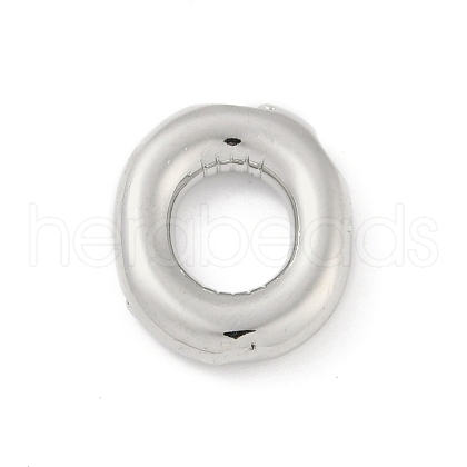 Rack Plating Brass Pendants KK-A224-01O-P-1