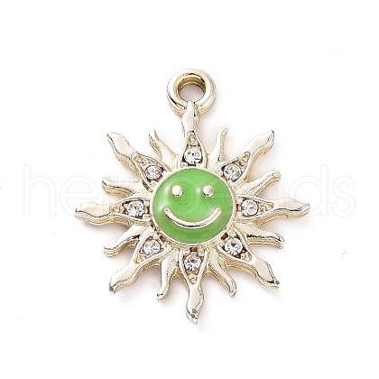 Alloy Enamel Pendants ENAM-P245-01G-04-1