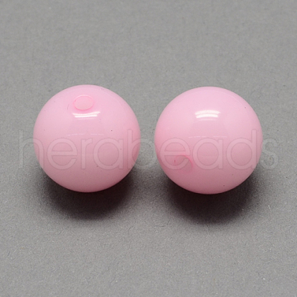 Imitation Jelly Acrylic Beads JACR-R001-8mm-11-1
