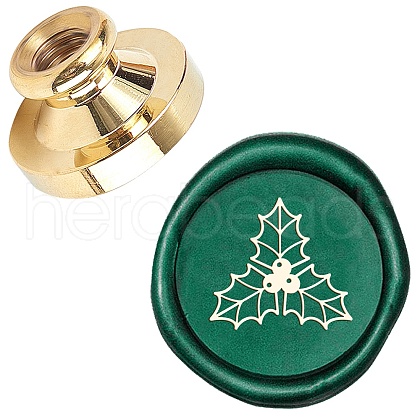 Wax Seal Brass Stamp Head AJEW-WH0209-578-1