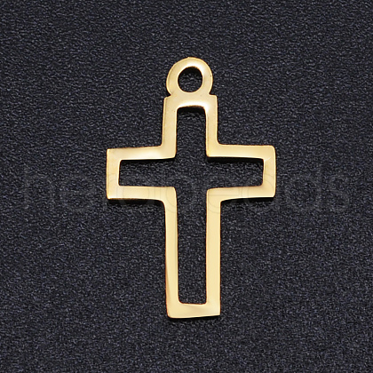 201 Stainless Steel Laser Cut Pendants STAS-S105-T923-2-1