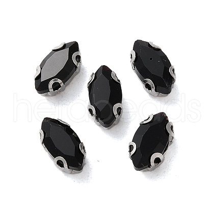 Horse Eye Sew on Rhinestone RGLA-L028-08C-02-1