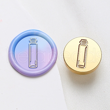 Wax Seal Brass Stamp Head AJEW-G056-01U-1