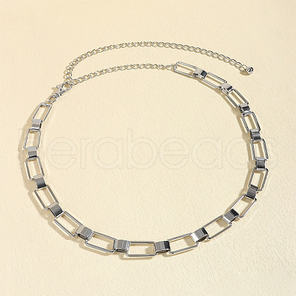 Alloy Rectangle Link Chain Waist Belly Body Chains FS-WGA2B29-02-1