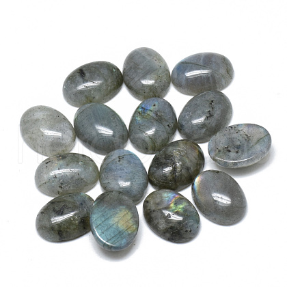 Natural Labradorite Cabochons G-T073-20-12x16-1