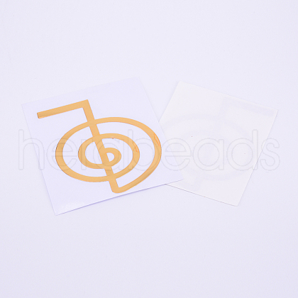 Self Adhesive Brass Stickers DIY-TAC0005-38G-2cm-1