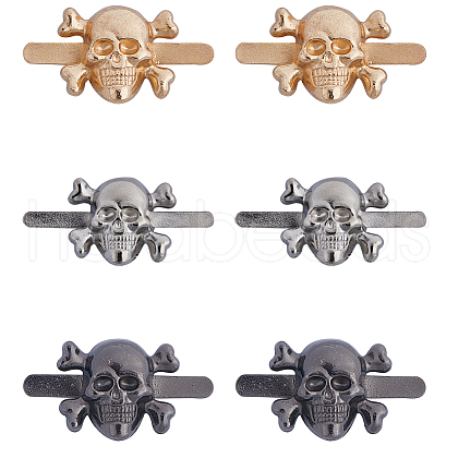 Gorgecraft 30Pcs 3 Colors Zinc Alloy Bag Decorative Buckle Clips FIND-GF0005-14-1