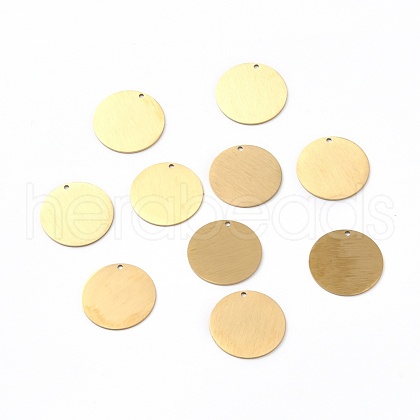 Ion Plating(IP) 304 Stainless Steel Pendants STAS-F271-02E-G-1
