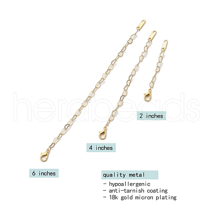 3Pcs 3 Styles Brass Lobster Claw Clasps FIND-JF00129-02-1