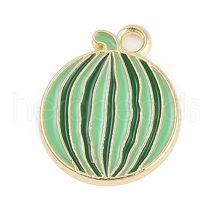 Alloy Enamel Pendants FIND-K020-21A-G-1