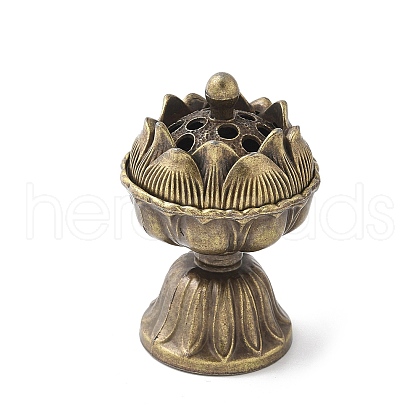 Alloy Incense Burner DJEW-D300-01F-AB-1