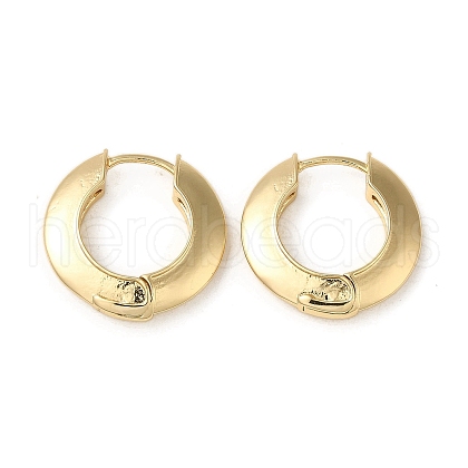 Brass Hoop Earring EJEW-L271-32KCG-1