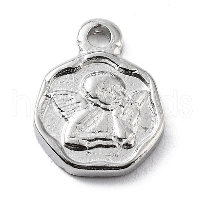 Non-Tarnish 304 Stainless Steel Charms STAS-K271-03P-1