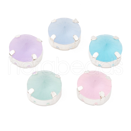 Round Shaped Sew on Rhinestone GLAA-K069-03B-S-1
