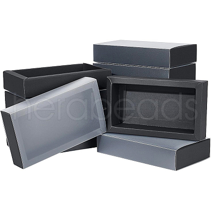 Rectangle Kraft Paper Box CON-WH0085-28A-01-1