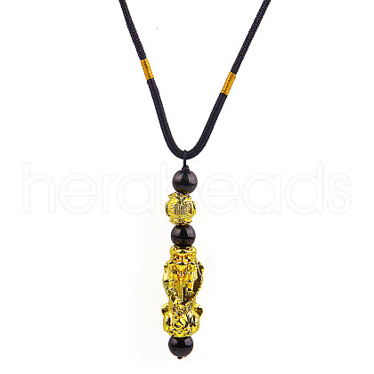 3D Piyao Pendant Necklace for Men SG8314-4-1