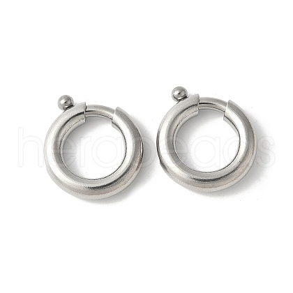 316 Surgical Stainless Steel Spring Gate Rings STAS-H234-06P-05-1