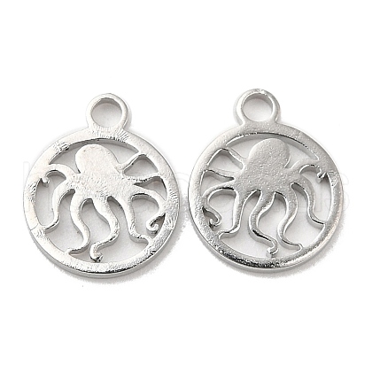 Non-Tarnish 304 Stainless Steel Charms STAS-L020-001P-1