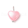 Imitation Pearl Acrylic Pendants PALLOY-JF03914-02-3