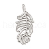 Non-Tarnish 304 Stainless Steel Big Pendants STAS-A070-18P-2