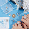 Unicraftale 304 Stainless Steel Cuff Ring Findings FIND-UN0003-47C-4