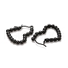 Heart 304 Stainless Steel Hoop Earrings for Women STAS-A057-19EB-2
