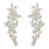 Embroidered Floral Lace Collar DIY-WH0308-419-1