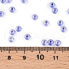 6/0 Transparent Inside Colours Glass Seed Round Beads X1-SEED-N006-004F-4