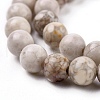 Natural Maifanite/Maifan Stone Beads Strands G-F353-6mm-4