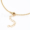304 Stainless Steel Cable Chain Necklace Making AJEW-JB00778-02-3