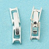 Eco-Friendly Brass Watch Band Clasps KK-M225-27S-3