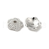 Rack Plating Brass Beads Caps KK-B088-04B-P-2