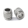 304 Stainless Steel European Beads STAS-S169-03A-P-1