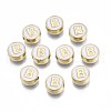 Alloy Enamel Beads ENAM-N052-006-01B-RS-1