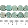 Natural Amazonite Carved Beads Strands G-B134-A01-01-5