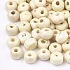 Dyed Natural Wood Beads WOOD-Q006-6mm-04-LF-1
