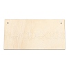 Wooden Wall Ornaments HJEW-C003-01C-2