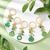 5Pcs Alloy Enamel Charm Keychains KEYC-JKC01088-2