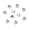 304 Stainless Steel Crimp Beads Covers STAS-P239-34P-01-1