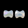 Electroplate Glass Beads GLAA-D016-16H-3
