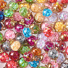 Transparent Glass Globe Pendant Sets GLAA-TA0003-01-7