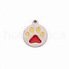 304 Stainless Steel Enamel Charms STAS-Q242-039B-1