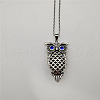 Owl pendant DIY handmade pendant jewelry necklace NU5581-1-1