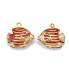 304 Stainless Steel Pendants STAS-T039-04G-2